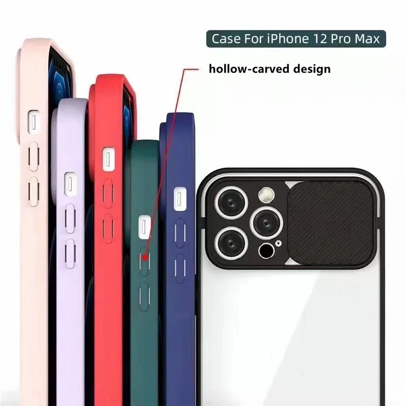 Защитный чехол с нажимным стеклом подходит для iPhone 12pro Max 11pro защита от пота из ТПУ