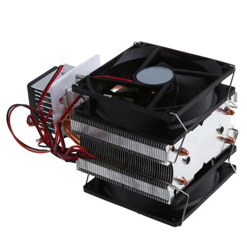 Маленький холодильник 12 В полупроводниковый кондиционер температурная разница