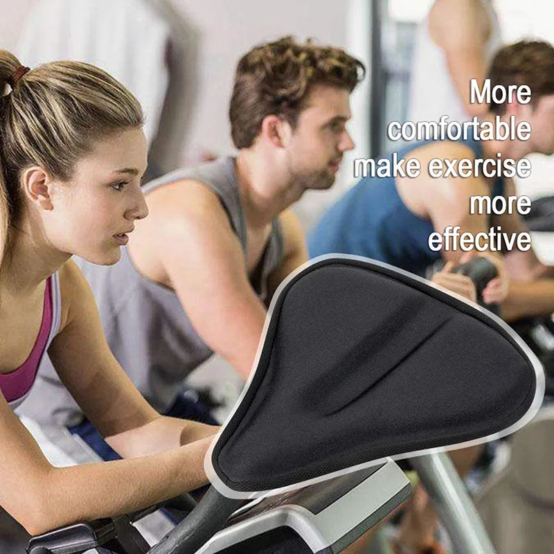 

Wholesale Silicone Bicycle Saddle Cover Mountain Bike Thickened Padding Seat Cover ED889
