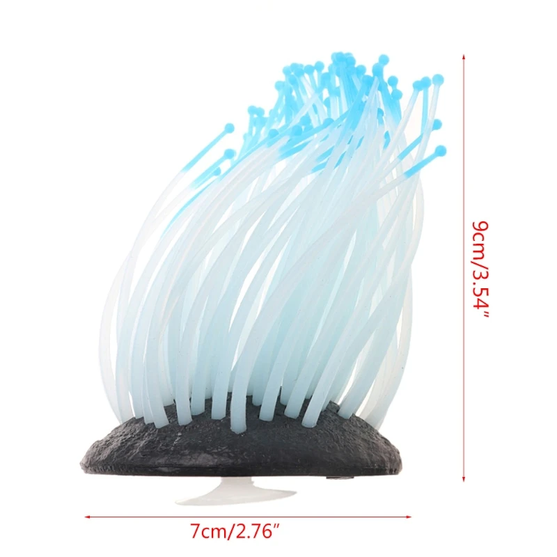 Реалистичное морское анемоновое искусственное Силиконовое Коралловое растение