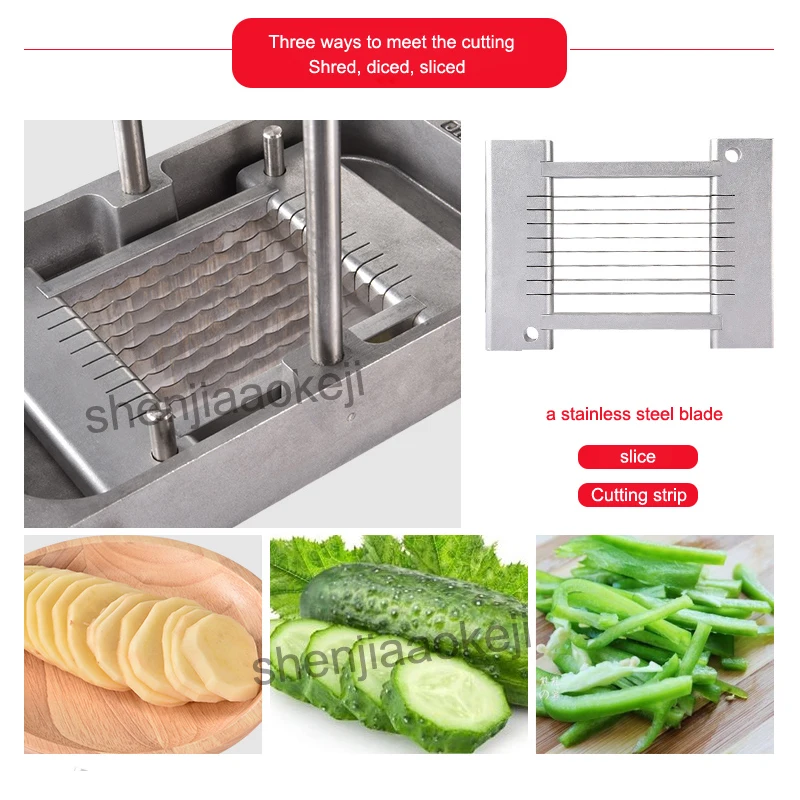 Многофункциональный ручной слайсер для картофеля редиса огурцов лука из