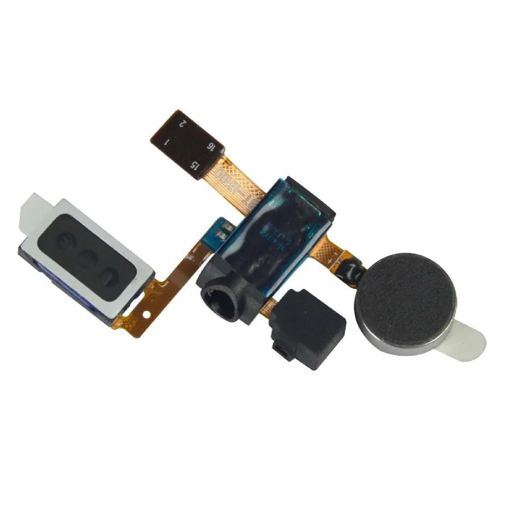

5pcs/lot Earphone Headphone Jack and Ear Speaker Assembly For Samsung Galaxy S2 GT-I9100 Vibrating Motor Audio Cable