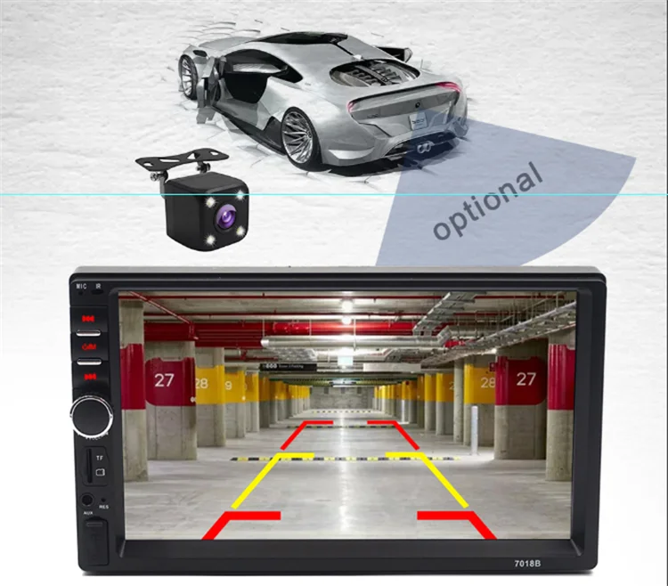 Carsanbo Universal 2 din Car Multimedia Player Autoradio 2din Stereo 7" Touch Screen Music Video MP5 Player Auto Radio Bluetooth