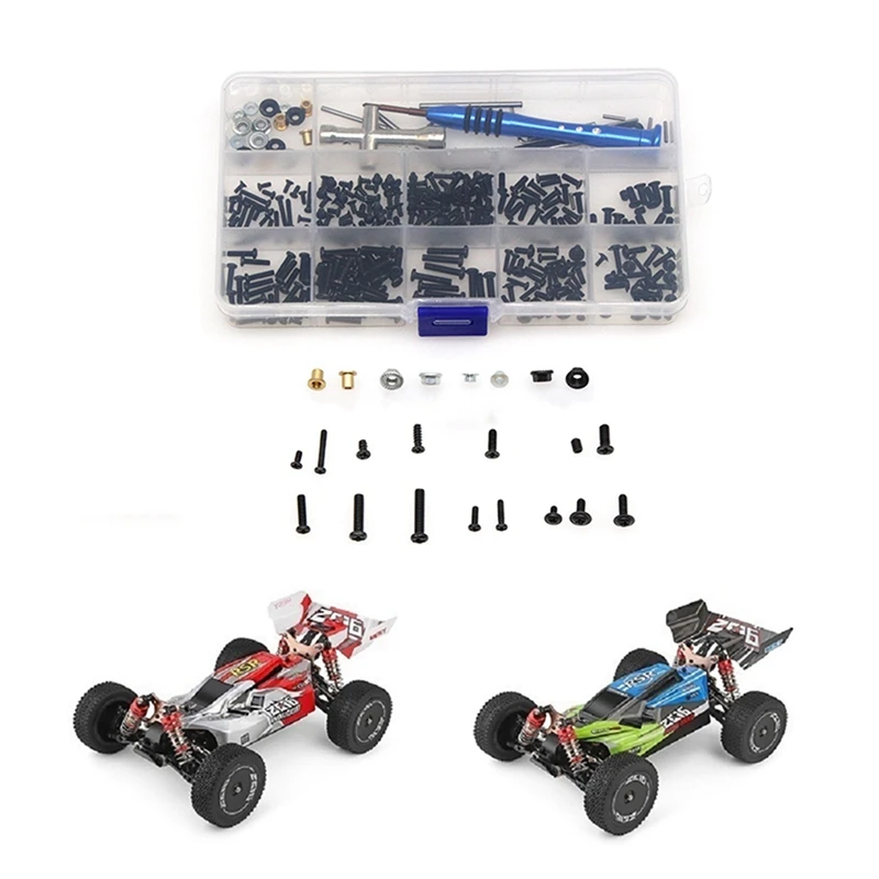 

M2 M2.5 M3 Screw Fastener Kit Cross Sleeve Hex Wrench Swing Arm Pin Screws with 1 Set Complete Upgrade Parts Kit