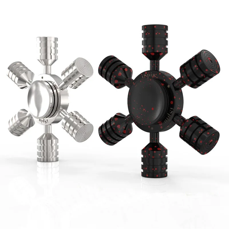 7 дышащий бесшумный Гладкий Спиннер Изысканный съемный ручной из сплава