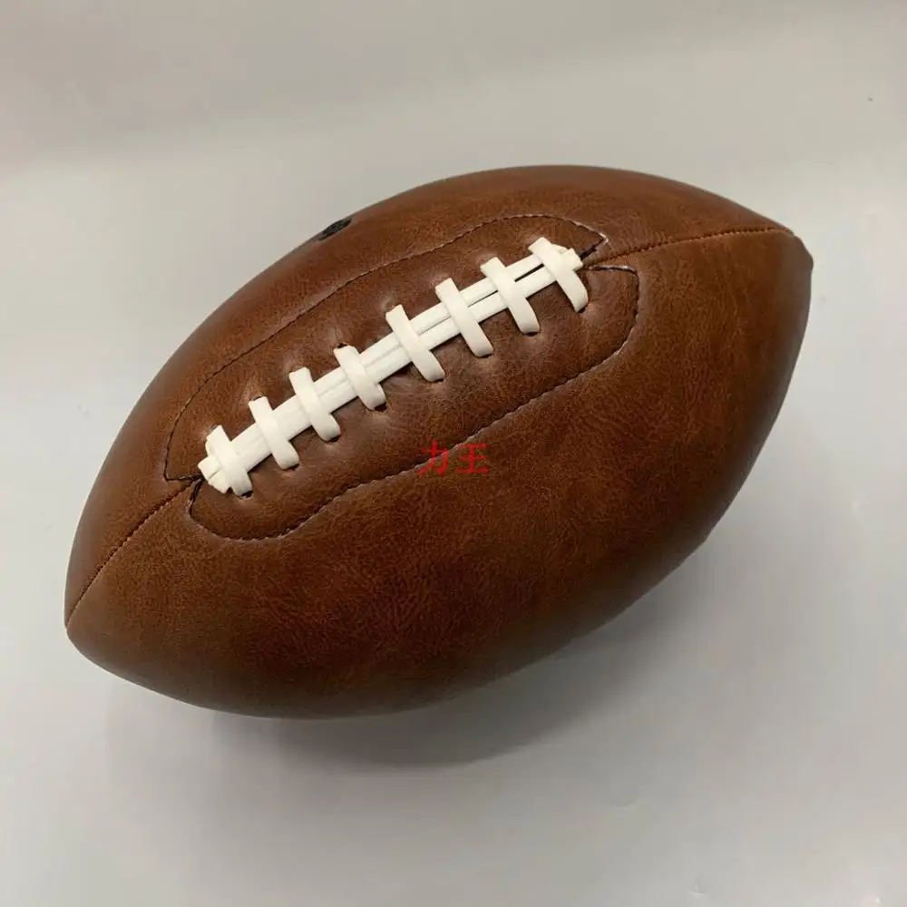 New High Quality Size 9 American Football Rugby Pure Retro Football Furnishings Gifts Adult Training Games Dual Use