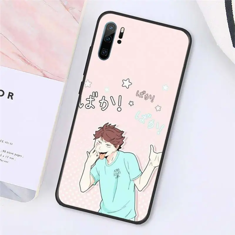 

Anime Haikyuu Oikawa funda Phone Cases For Huawei P9 P10 P20 P30 Pro Lite smart Mate 10 Lite 20 Y5 Y6 Y7 2018 2019