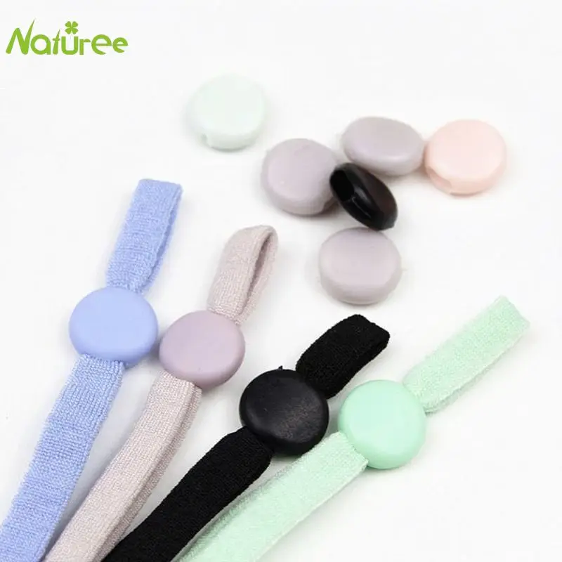 1000 шт. разноцветные мягкие пластиковые Силиконовые Круглые эластичные