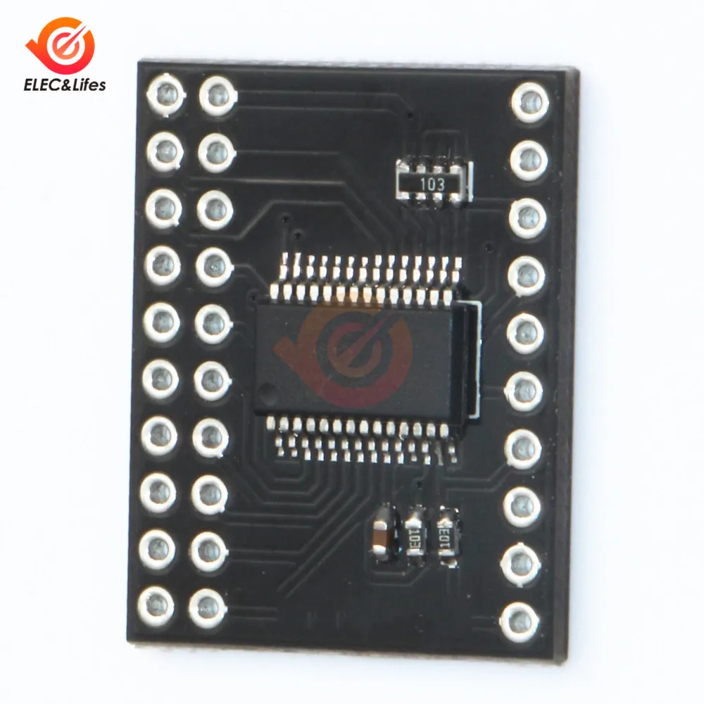 MCP23017 модуль последовательного интерфейса IIC I2C SPI MCP23S17 двунаправленный 16-битный
