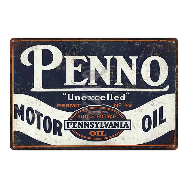 

Motor Oil Service Garage Metal Tin Sign Shabby Chic Plaque Wall Home Art Motorcycles Car Trucks Tires Decor 30X20CM DU-4354A