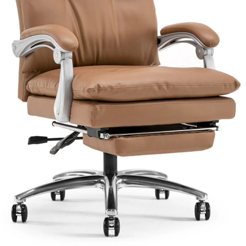 Кресло Poltrona для руководителя офисный игровой стул из высококачественной кожи с