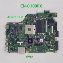 Натуральная CN-0H00RX 0H00RX H00RX 10316-1 DV15 HR 48.4IP16.011 HM67 DDR3 материнская плата