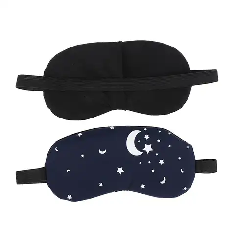 Sleep mask, soft cotton, for men and women, 1 pc.
