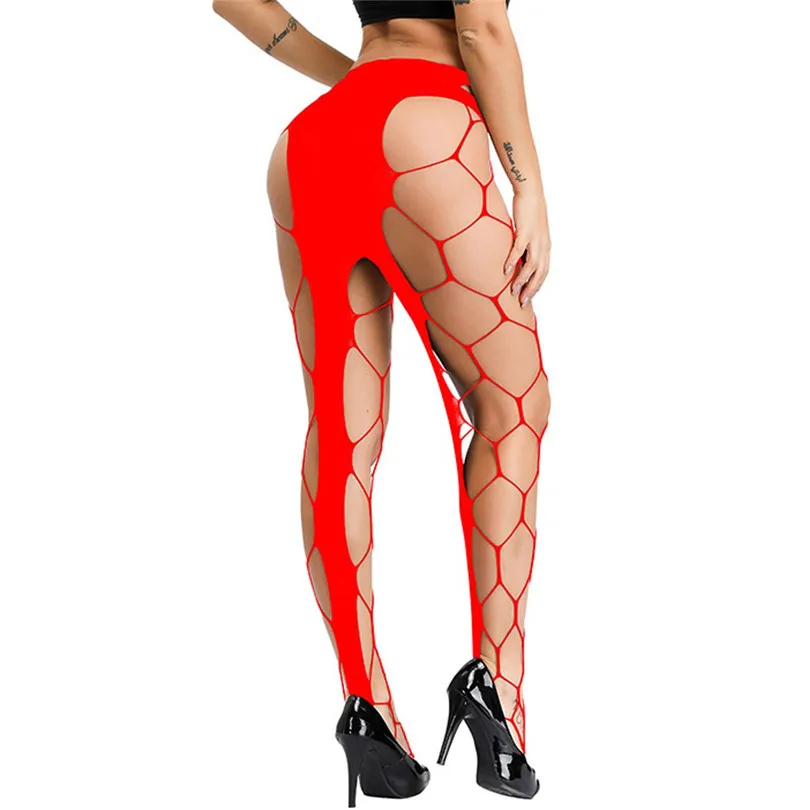 

New Women's Long Sexy Fishnet Stockings For Women Fish Net Pantyhose Mesh Stockings Sexy Lingerie Thigh High Stockings 40NOV25