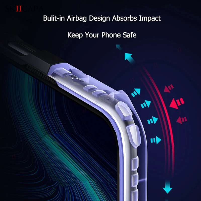 magnetic ring stand phone case for oneplus 9 8 pro 8t 9r nord 6t 7t pro clear transparent acrylic shockproof phone cover fundas free global shipping