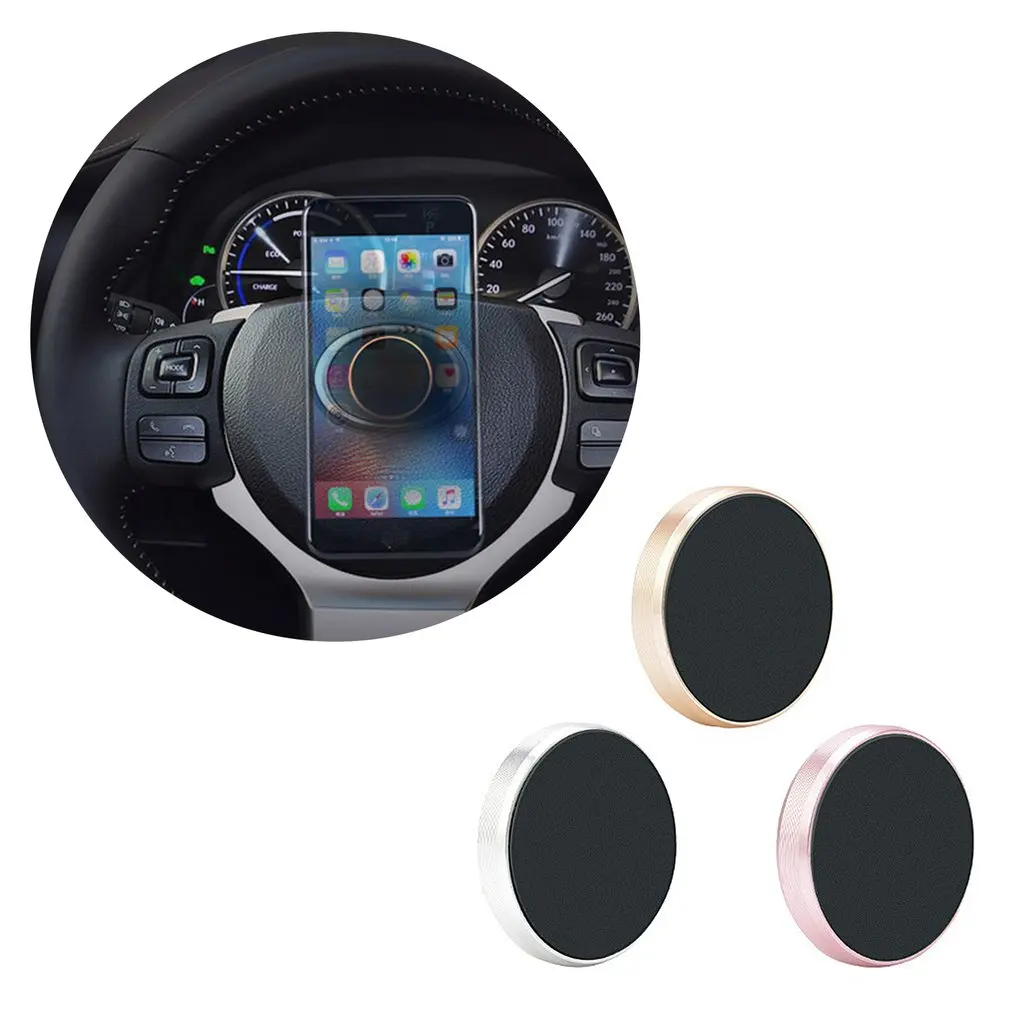 

Aluminum alloy universal sticker Magnetic Phone Holder Car Mount Holder