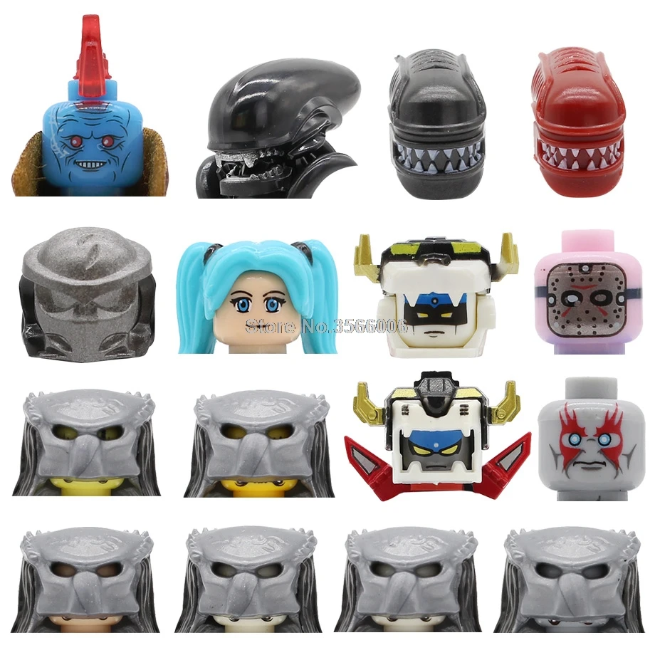 Одиночная распродажа фигурка из мультфильма голова Джейсона вурхеса