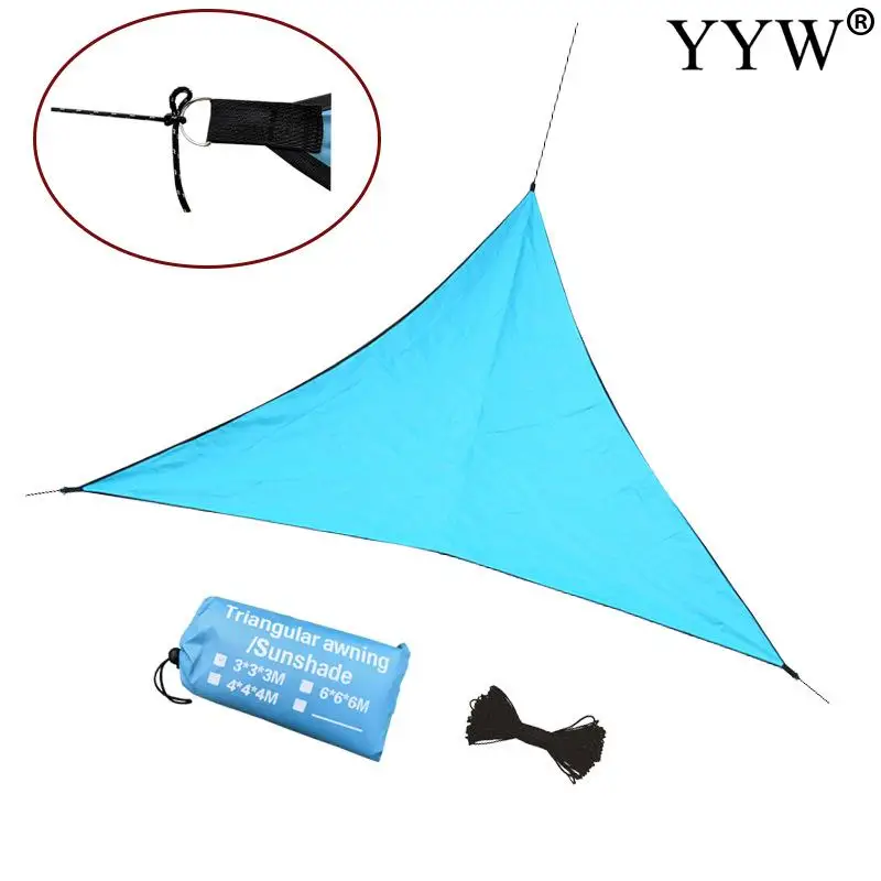 

Uv Protection Sun Shelter Right Triangle Waterproof Sunproof Mesh Net Sun Shade Sail Awning Sunshade Nets Yard Garden