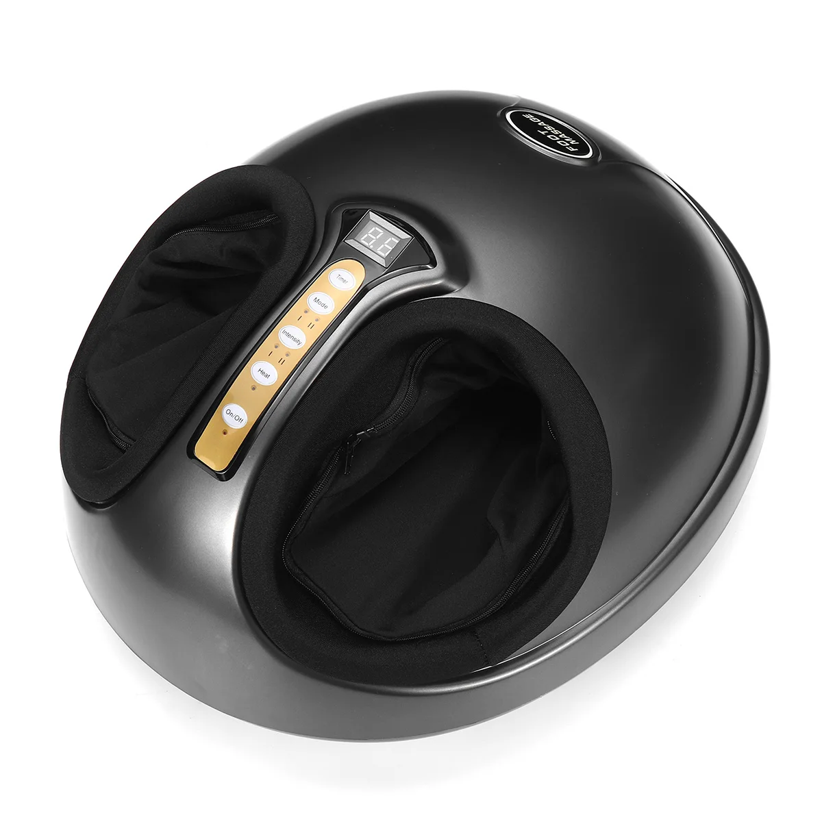 

110V 45W Electric Foot Massager Heat Therapy Rolling Kneading Machine Automatic Foot Massage Shiatsu Pain Relief Relax US Plug