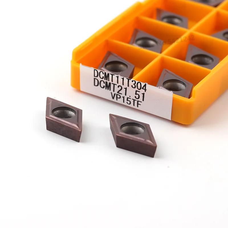 10 шт. DCMT11T304 DCMT11T308 VP15TF UE6020 US735 100% оригинальные карбидные вставки инструмент для