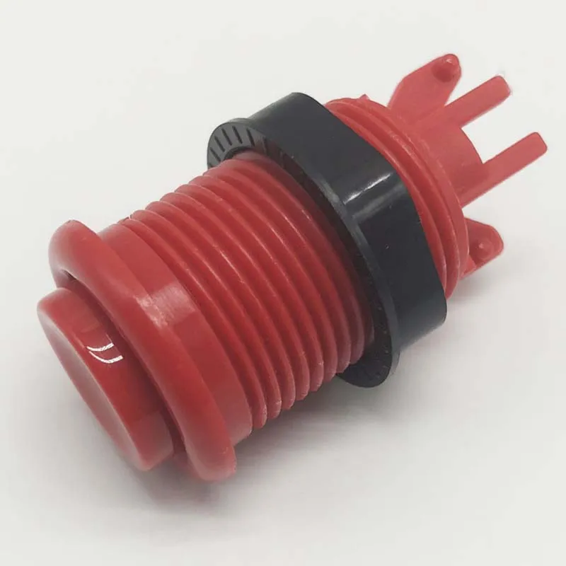 20шт аркадная Кнопка фиолетовая Happ американский стиль Длинная с переключателем