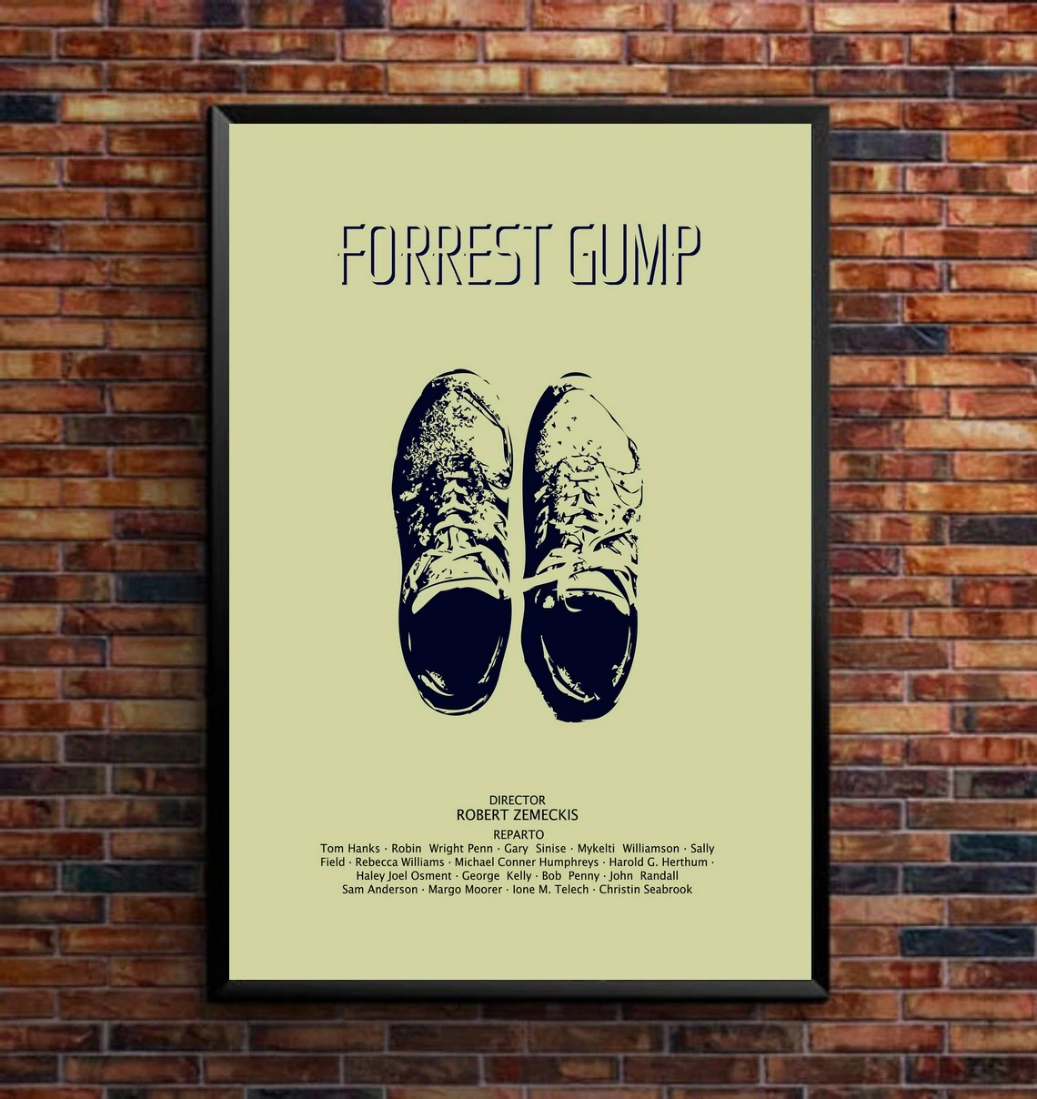 Forest Gump Run Apple Tom Hanks художественное декорирование графика минималистичный фильм