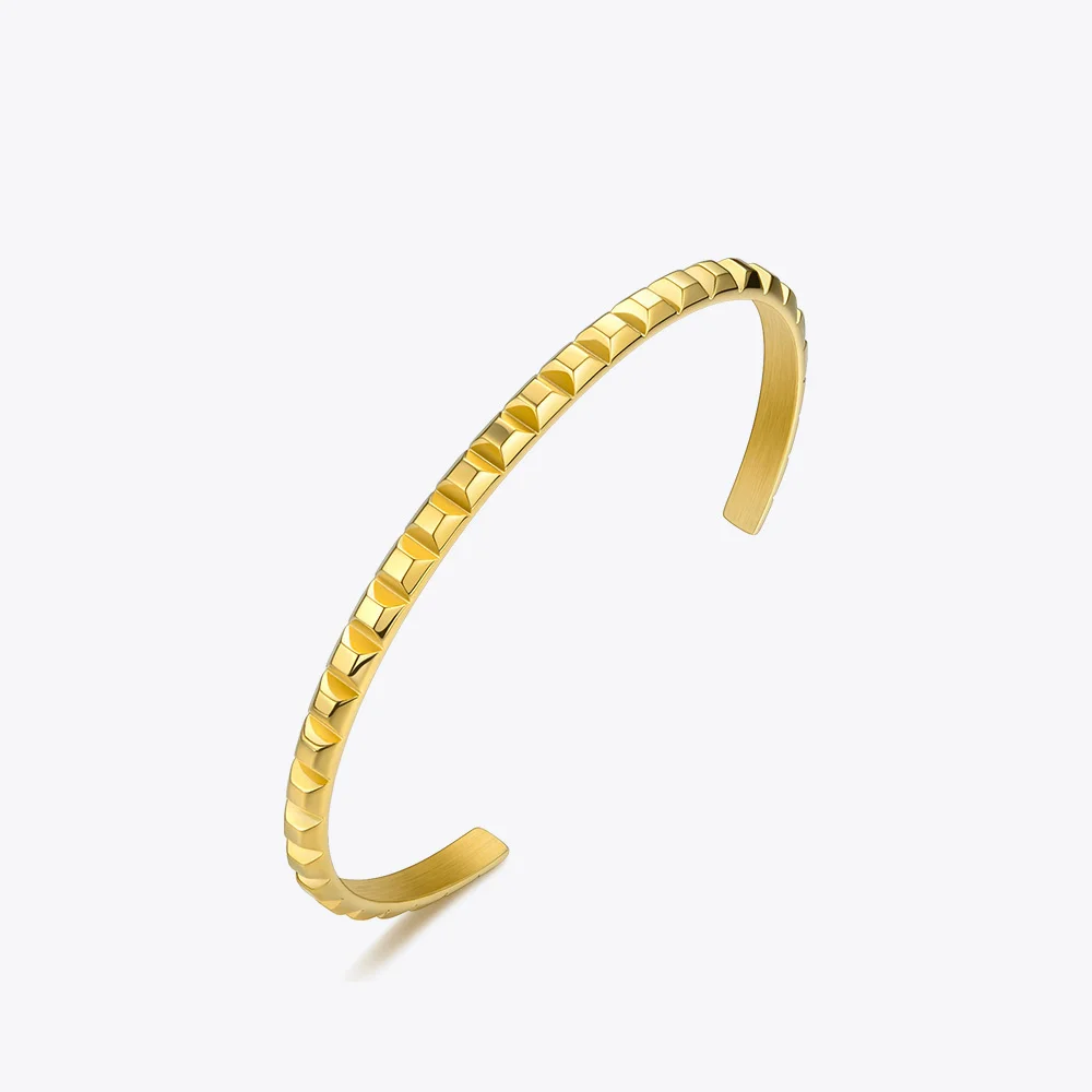 Женский Браслет-манжета с пирамидой из нержавеющей стали | Украшения и