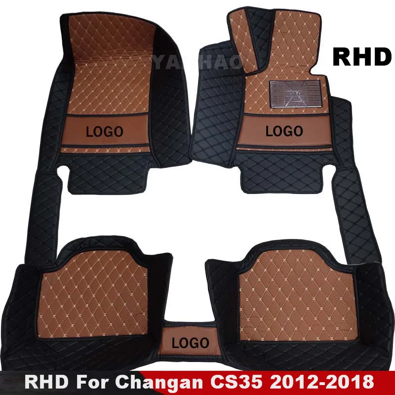 

Автомобильные коврики RHD для Changan CS35, 2018, 2017, 2016, 2014, 2013, 2012,