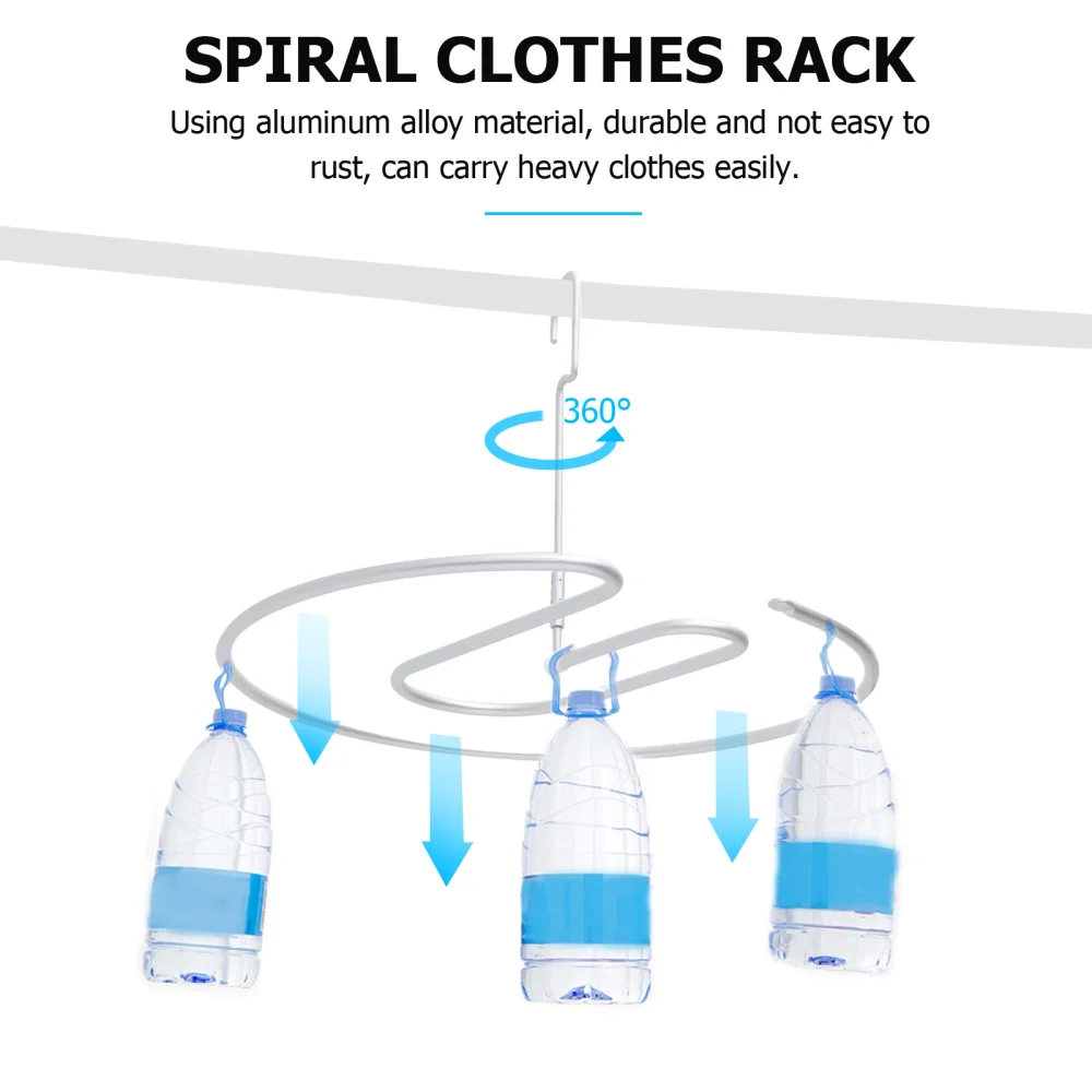 

Rotatable Aluminum Alloy Quilt Hanger Windproof Home Bed Sheet Drying Rack