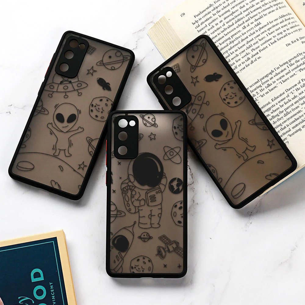 

Matte Cases For Samsung S21 Case Cute Fundas On Samsung Galaxy S21 FE S20 FE S30 Ultra S8 S9 Plus Coque Hard Covers Anti-knock