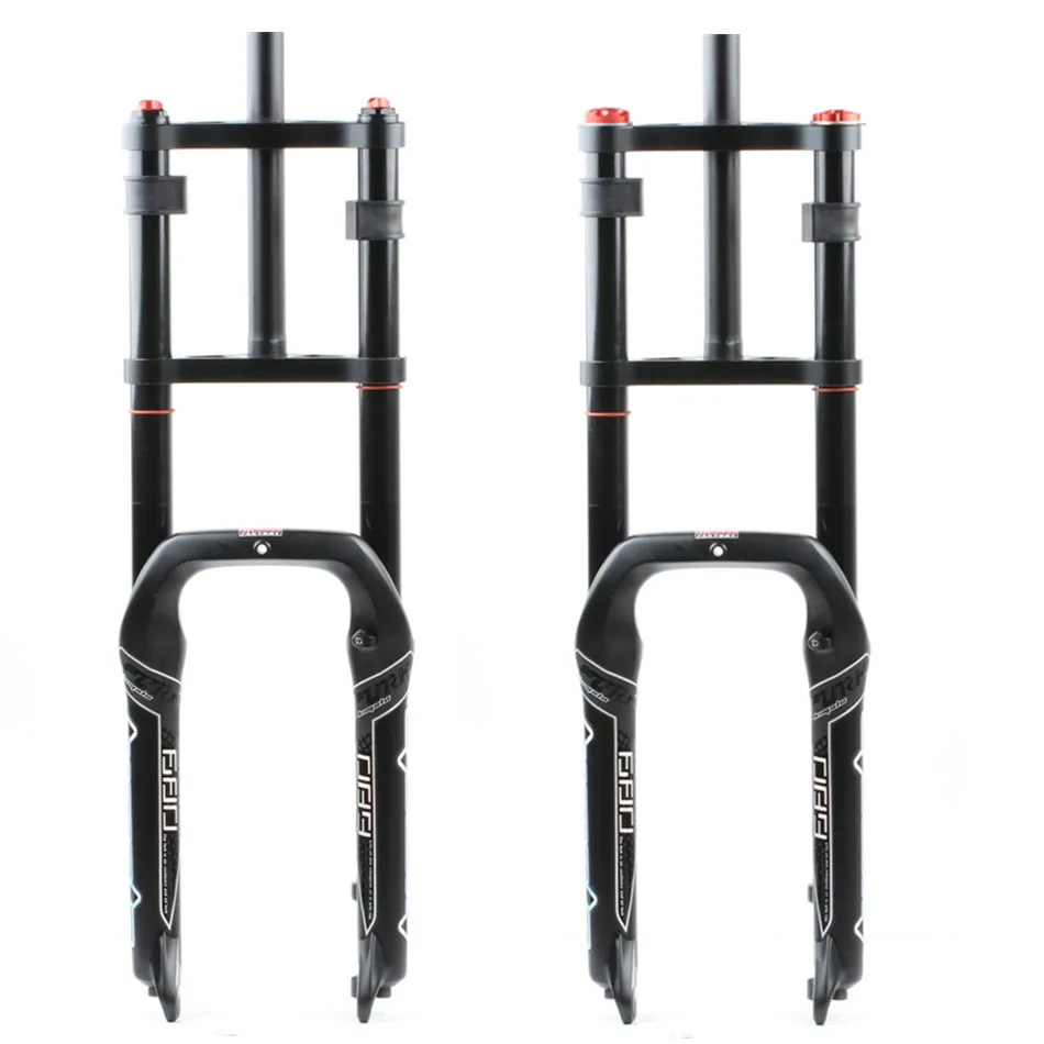 

20''*4.0'' 20*135MM Fat fork Snow beach bike fat fork shoulder OIL AIR fork magnesium alloy Legs bicycle fork parts