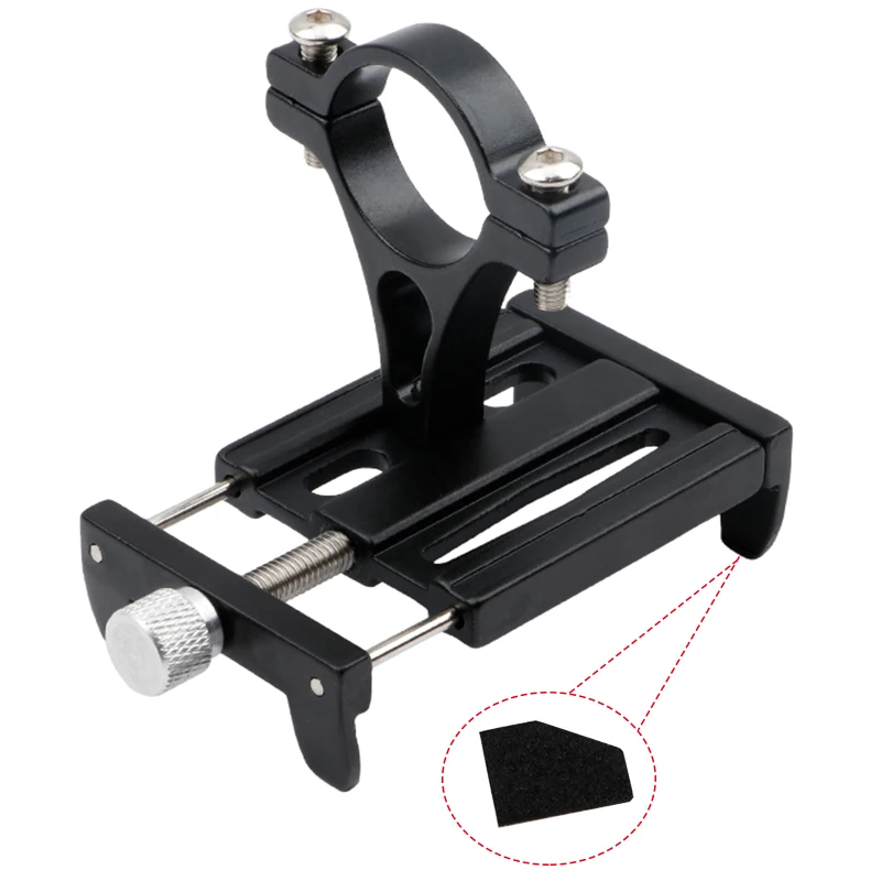 

Navigation Bracket Aluminum Alloy Mobile Phone Bracket MTB Road Bike Mobile Phone Navigation Bracket Cycling Holder