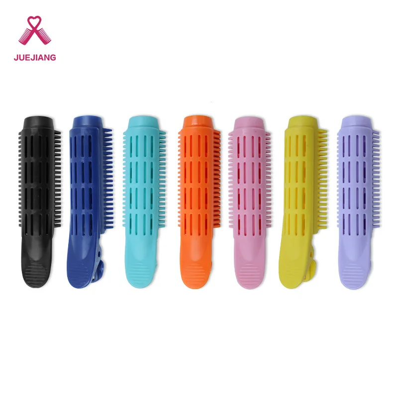 

Professional Hair Curler Clip Clamps Roots Perm Rods Styling Rollers Fluffy DIY Hair Tools Lightweight Easily Carrying