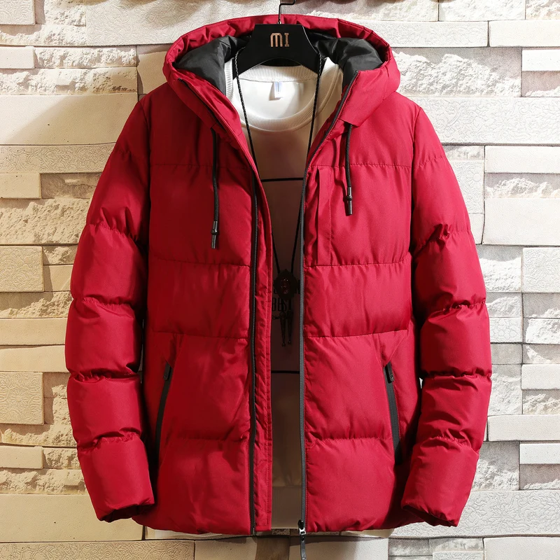 

Men's winter tooling coat tide hooded jacket men's explosions of cotton clothes men's clothes MY94