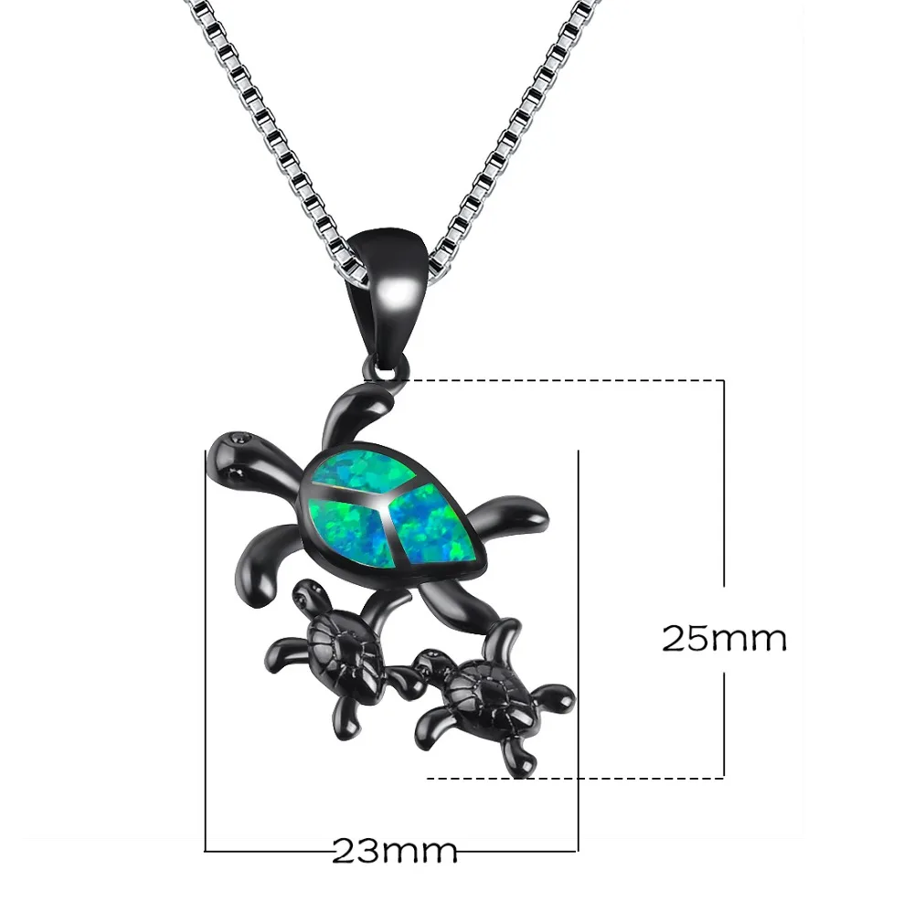 Женское ожерелье с кулоном в виде черепахи серебряного цвета | Украшения и