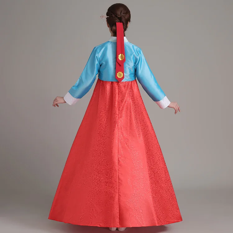 Традиционный костюм в винтажном южнокорейском стиле женское платье ханбока