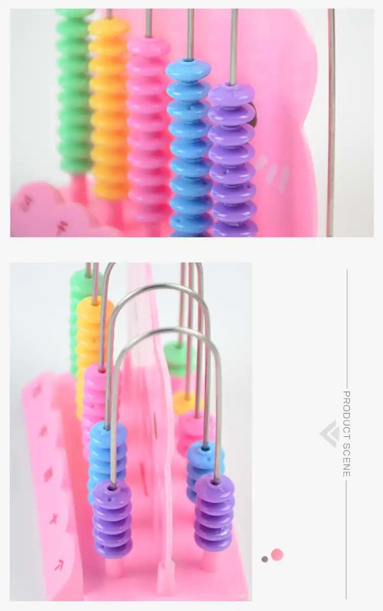 5 рядов детских расчетов Abacus Bead учебные Обучающие математические игрушки