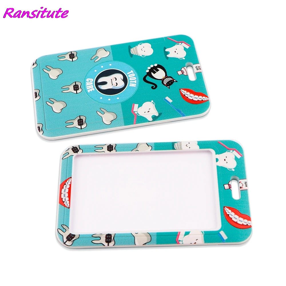 Ransitute R1804 уход за зубами творческих шнурки для кредитных карт врача стоматолога ID