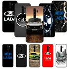 Чехол для телефона Xiaomi Redmi Note 8, 8T, 7, 7A, 9, 9S, 8A, 4, 5 Pro, Черный Водонепроницаемый Модный чехол, Роскошный чехол для Lada с русским автомобилем