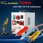 SUNKKO 709A литий-полимерный аккумулятор точечная сварочная машина упаковка батареек сварочная электрическая сварочная ручка сварочный аппарат