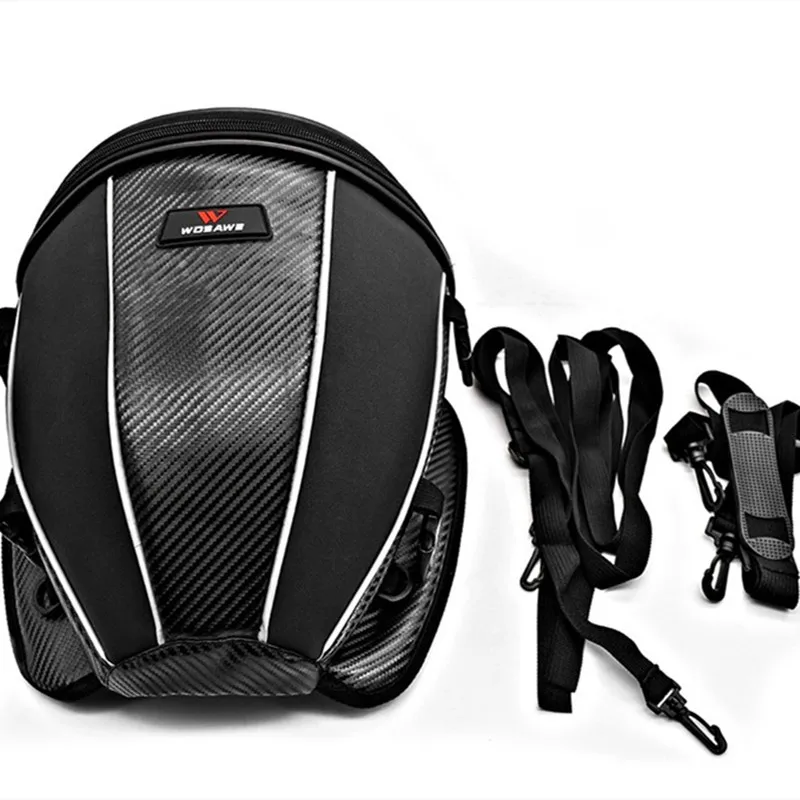 Сумка на заднее сиденье мотоцикла рюкзак кросс боди В рыцарском стиле Боковая