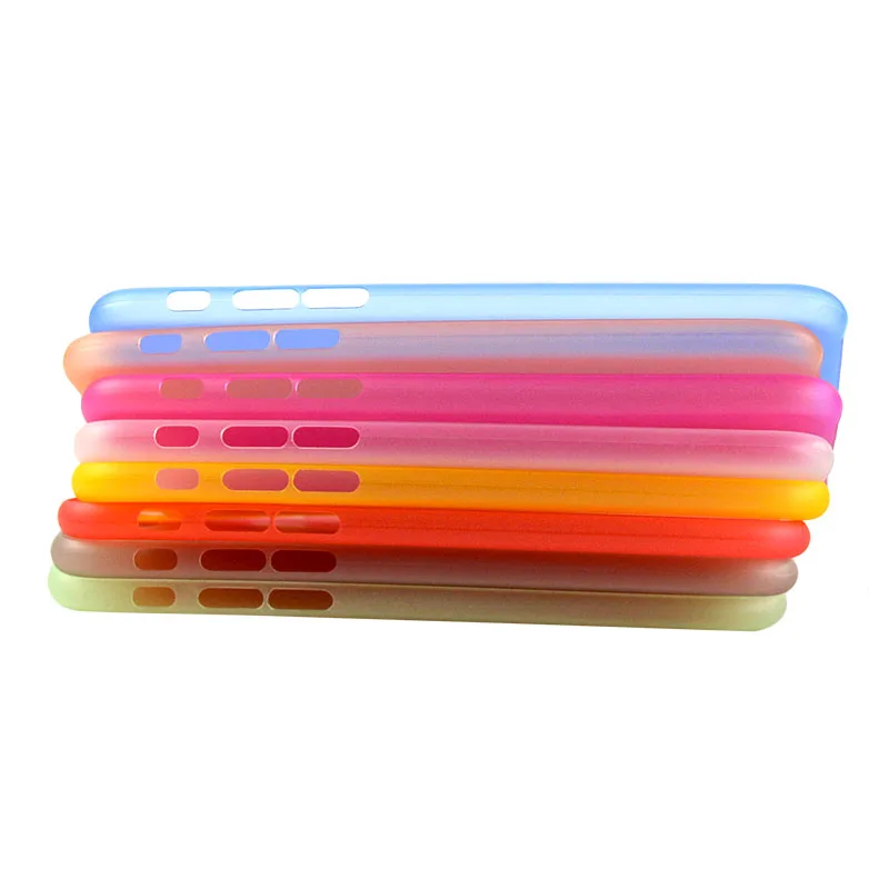 Полупрозрачный защитный чехол противоударный Ультратонкий для телефона Apple iPhone