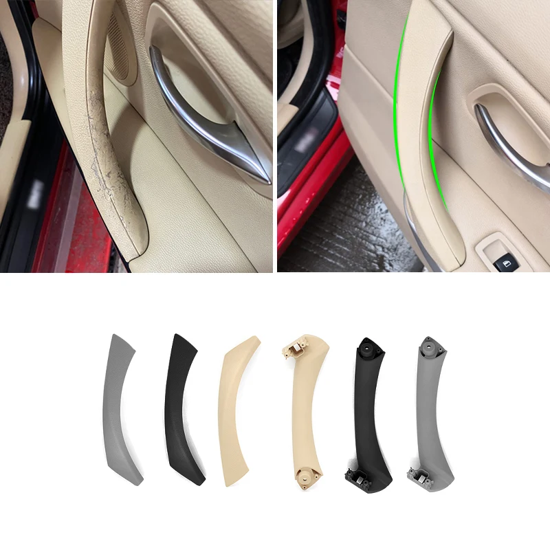 

Натяжная ручка для межкомнатной двери автомобиля, 6 шт., сменная Накладка для BMW 3 серии E90, E91, E92, 316, 318, 320, 325, 328i, 2005-2012