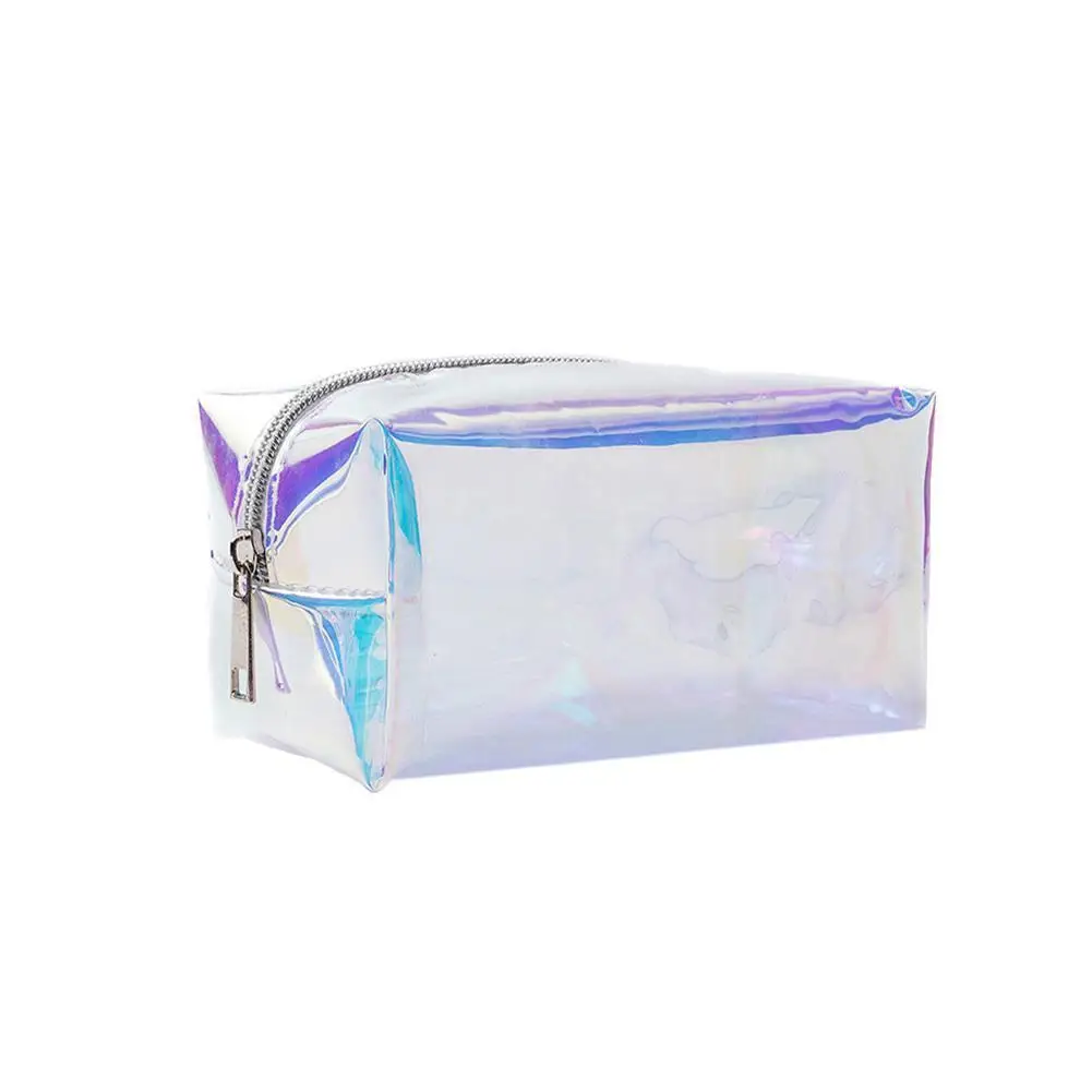 

Large Capacity Pencil Cases TPU Pen Bag Storage Bag Bag Bag Three-dimensional Storage Cases Holographic Pencil H2Z6