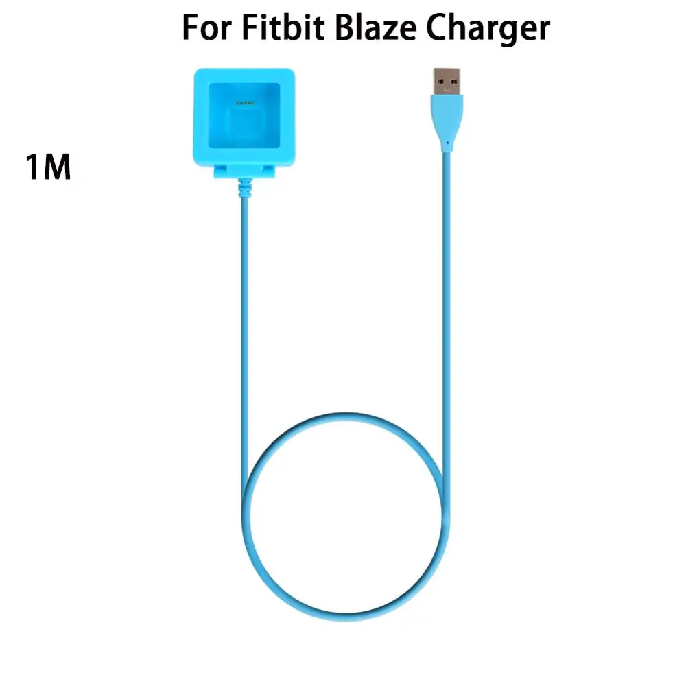 For Fitbit Blaze Сменное USB зарядное устройство для Fitbit зарядки смарт-браслет usb зарядный кабель для fitbit versa, ремешок 2/versa браслет адаптер - Цвет: For Fitbit Blaze