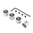 Автомобильный Стайлинг, колпачки для клапанов колес, противоугонная крышка для BMW, с логотипом HARTGE, E46, E39, E90, E36, E60, X5, E53, F30, F10, E30, E34, F20, E87