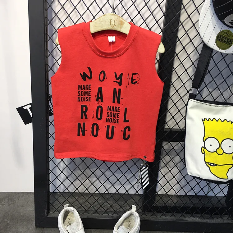 

2020 2pcs Summer Baby Boy Children Causal Letter Printing Suit T-shirt + Shorts Boys Clothes Kids Clothes sets 2-7