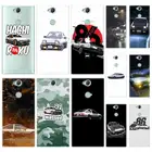 Прозрачный Силиконовый ТПУ чехол AE86 Initial D для Sony Xperia L1 L2 L3 X XA XA1 XA2 XA3 XZ XZ1 XZ2 XZ3 XZ4 Plus, чехол