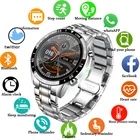 Смарт-часы LIGE мужские водонепроницаемые, IP68, Bluetooth, сенсорный экран