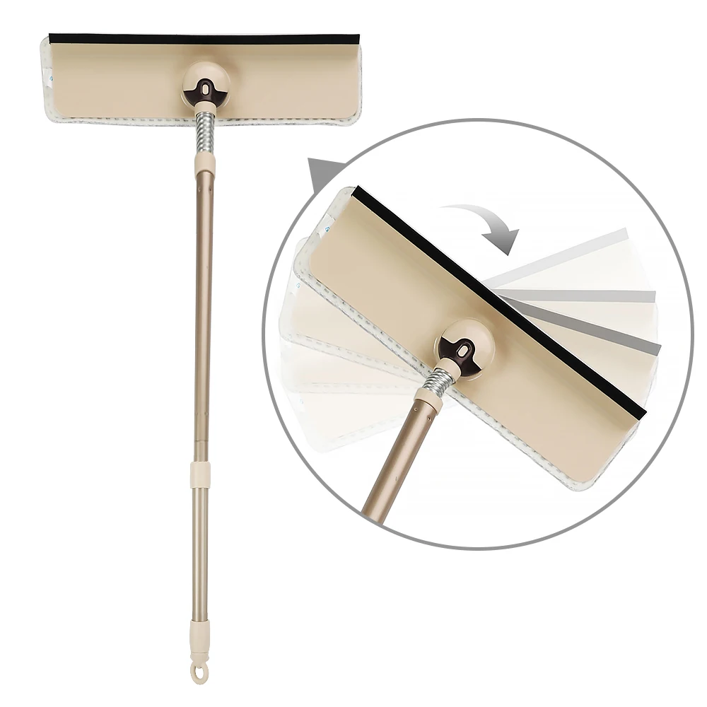 360 градусов Поворотный микрофибра мойщик окон окна щетка для очистки стекла